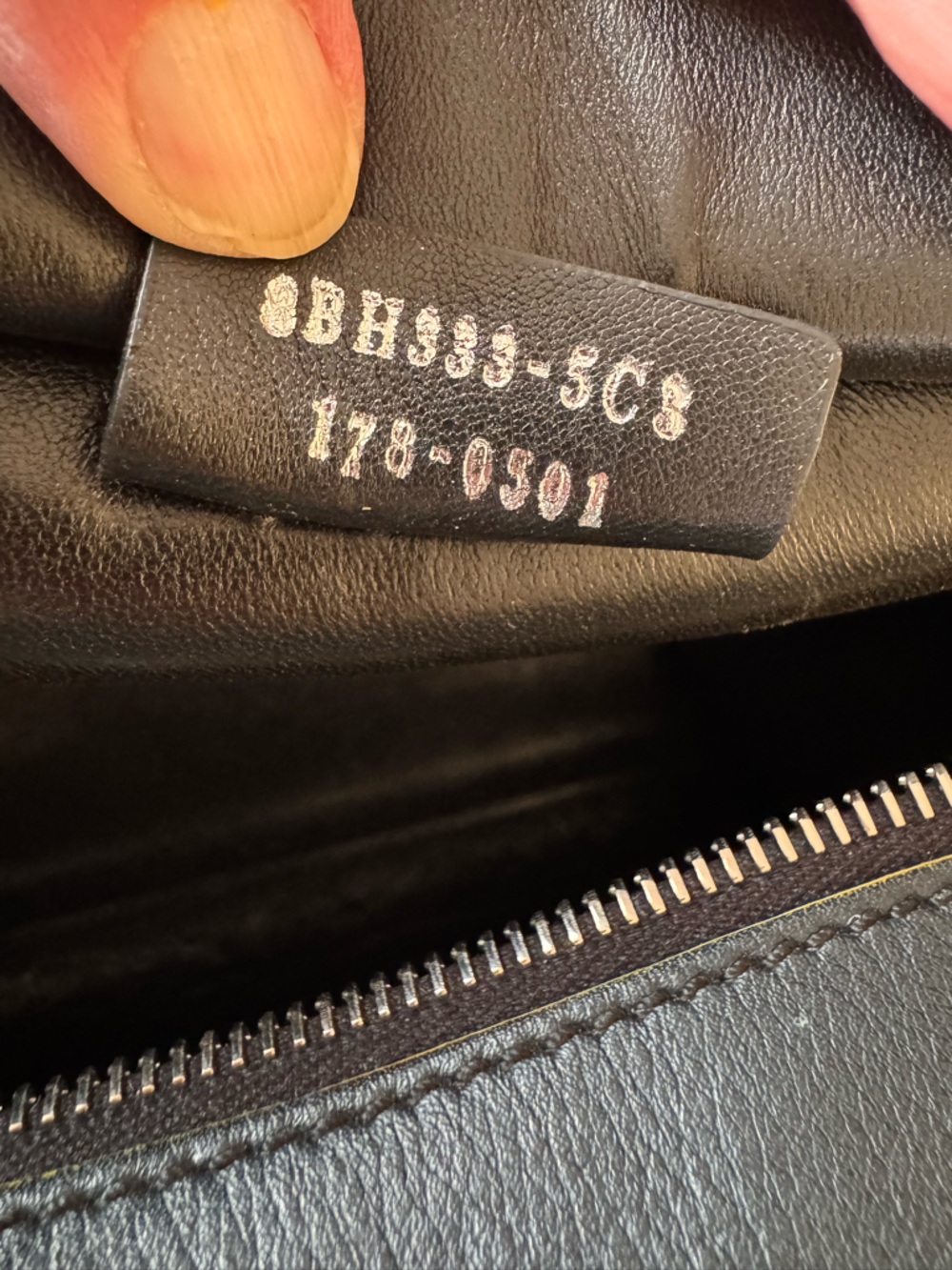 Fendi Mini 3Jours Tote/Crossbody Black Leather with Dust Bag and COA - Picture 6 of 16